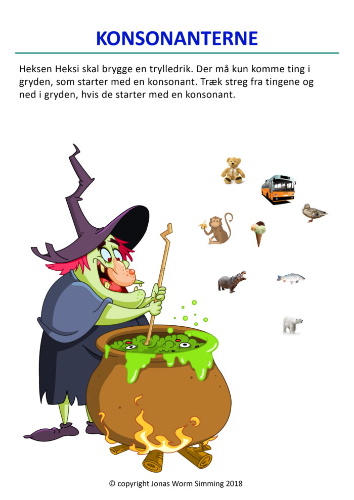 Fokus – Vokaler og konsonanter