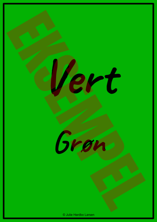 FRANSK Plakater farver - Image 4