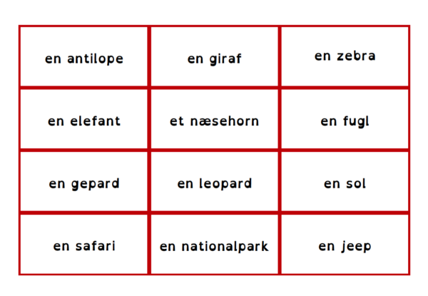 Savannens dyr - samlet pakke - Image 11