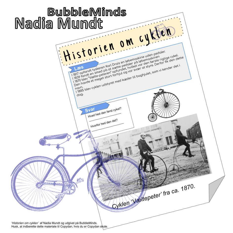 At interagere ved godt oprindelse Cyklens historie - Bubbleminds