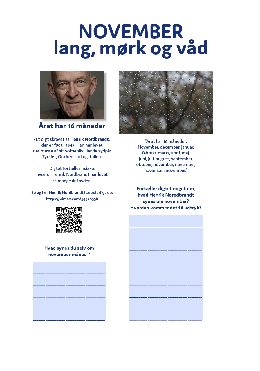 Månedsopgave November Skrivbar - Billede 3