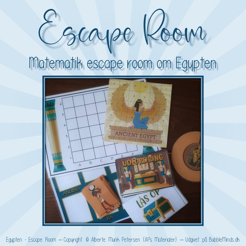 Matematik - Escape Room: Egypten
