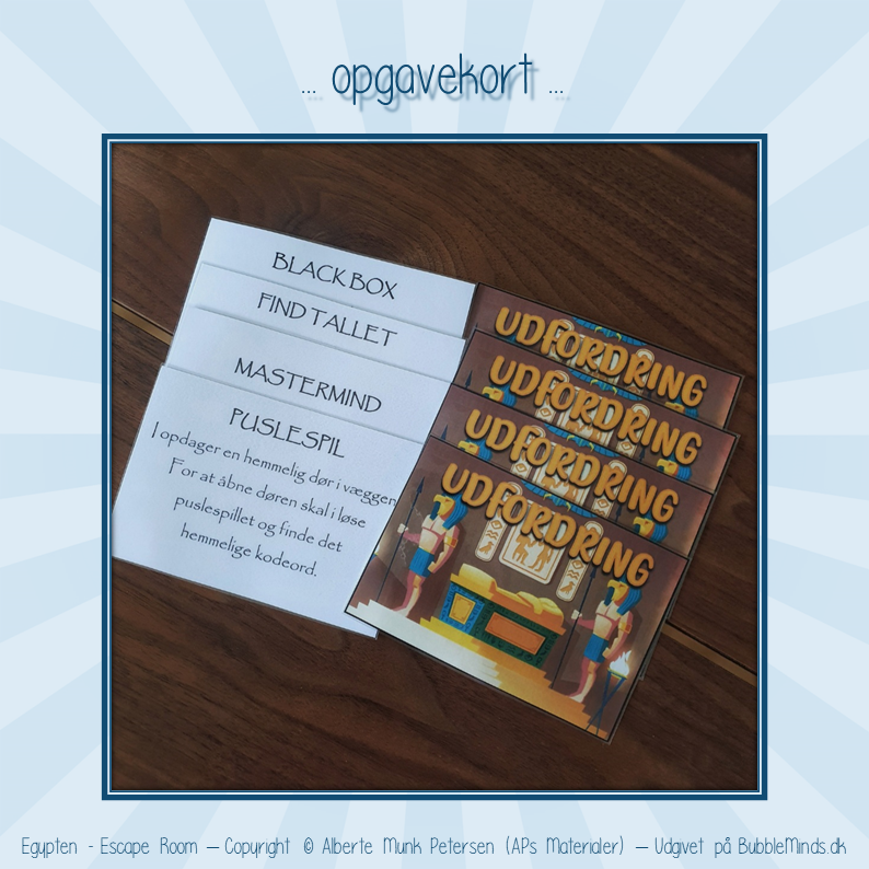 Matematik - Escape Room: Egypten - Billede 4