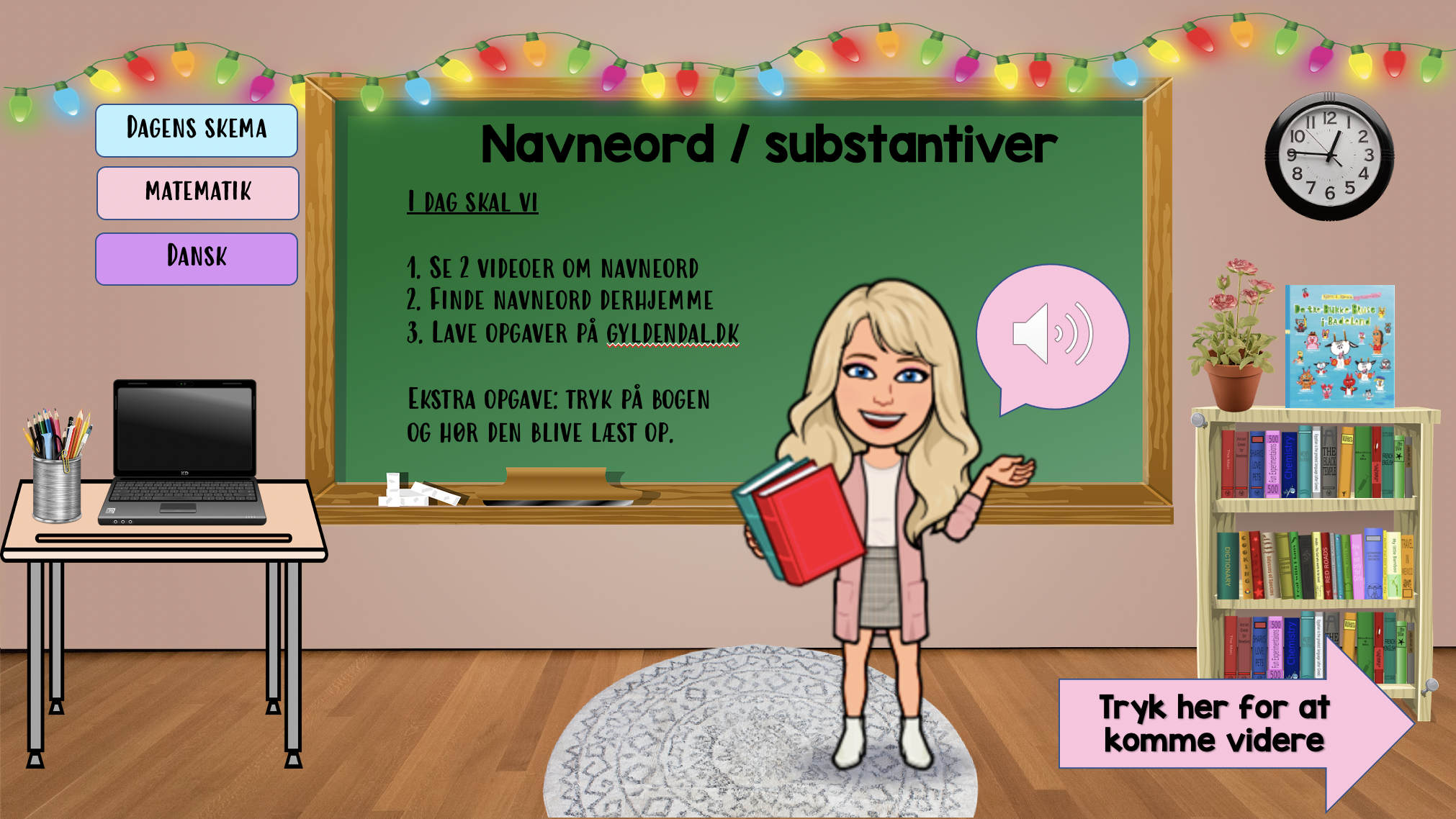 Virtuelt klasseværelse skabelon og guide - Billede 2