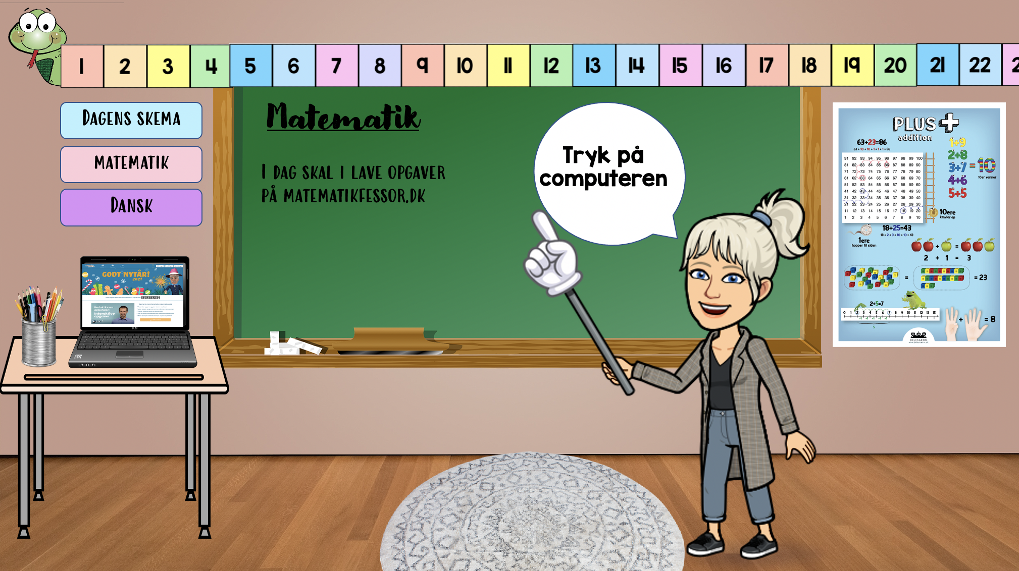 Virtuelt klasseværelse skabelon og guide - Billede 4