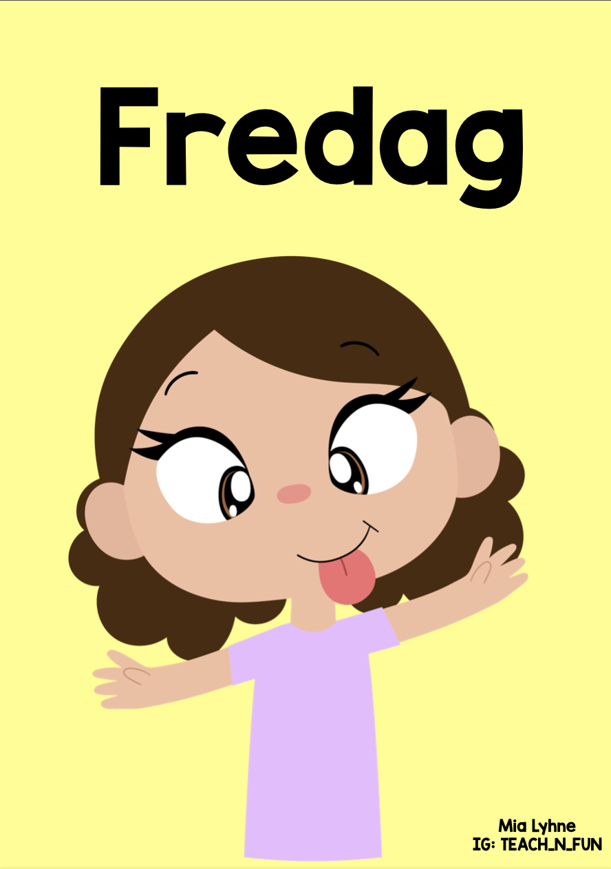 Forsider med ugedage - Billede 6