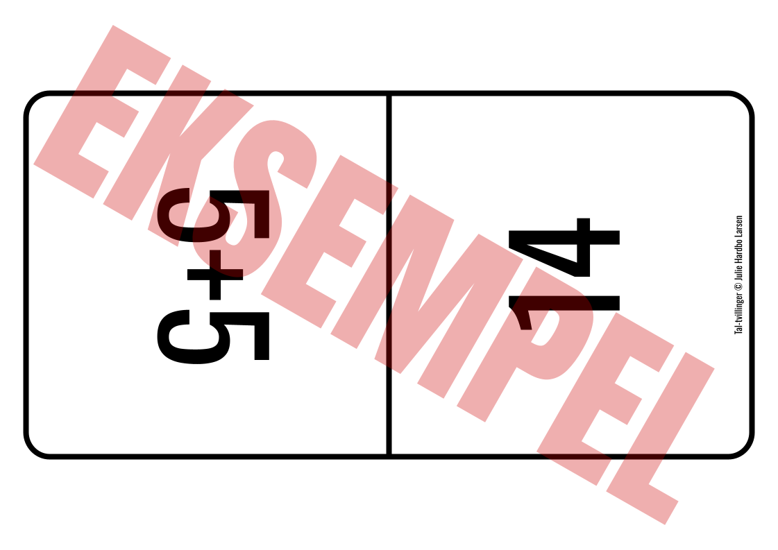 ADDITION Domino med additions-strategier - Billede 3