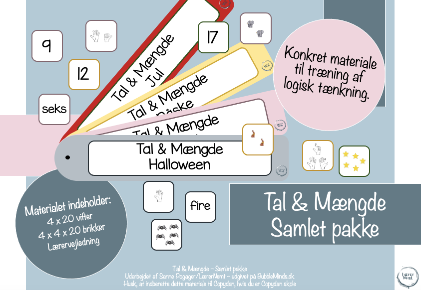 Tal & Mængde I Samlet pakke