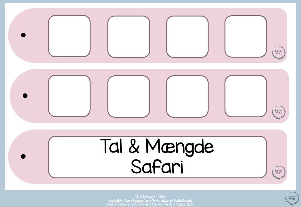 Tal & Mængde I Safari - Billede 2