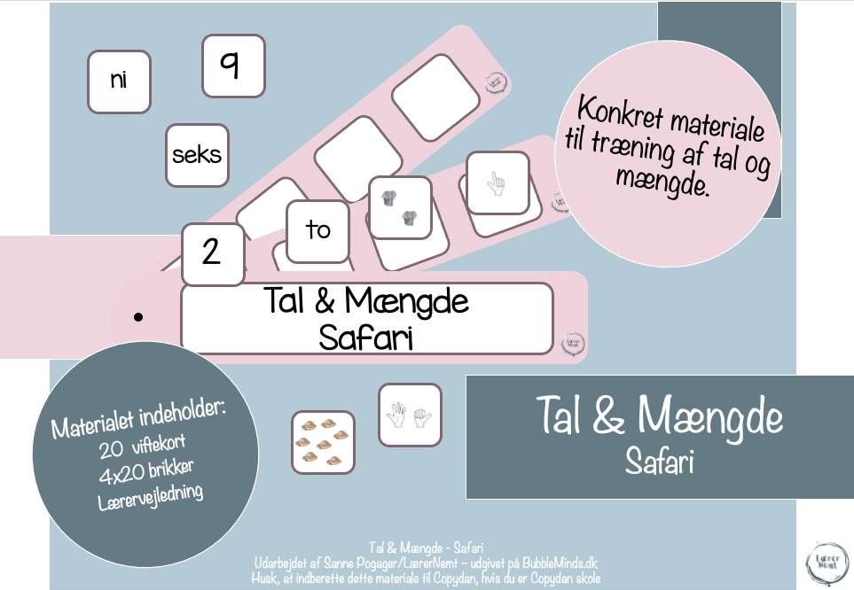 Tal & Mængde I Safari
