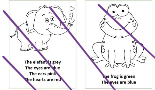 Read and colour - animals - Image 2