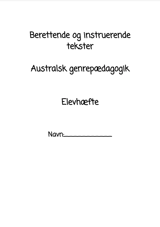 Berettende og instruerende tekster