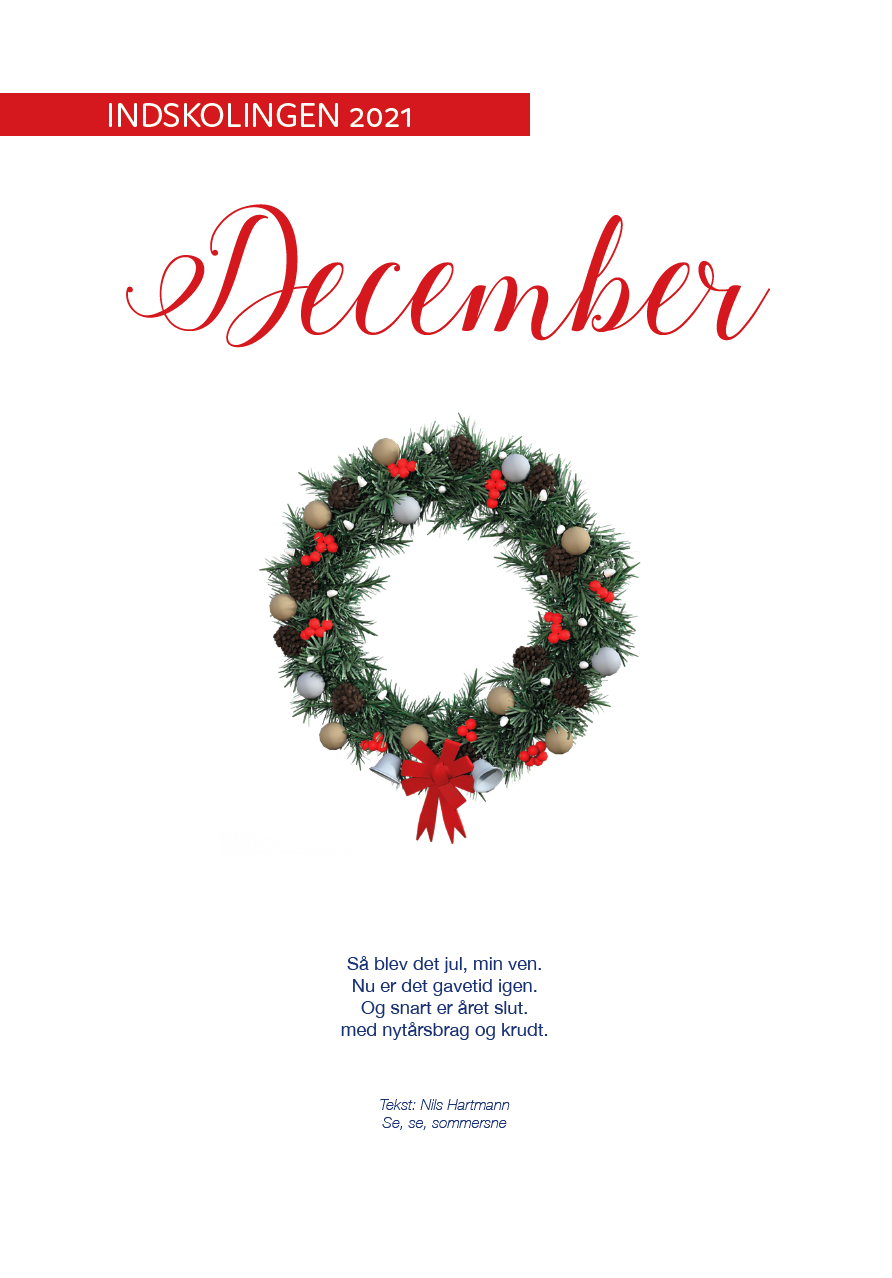 Månedsopgave December - indskoling
