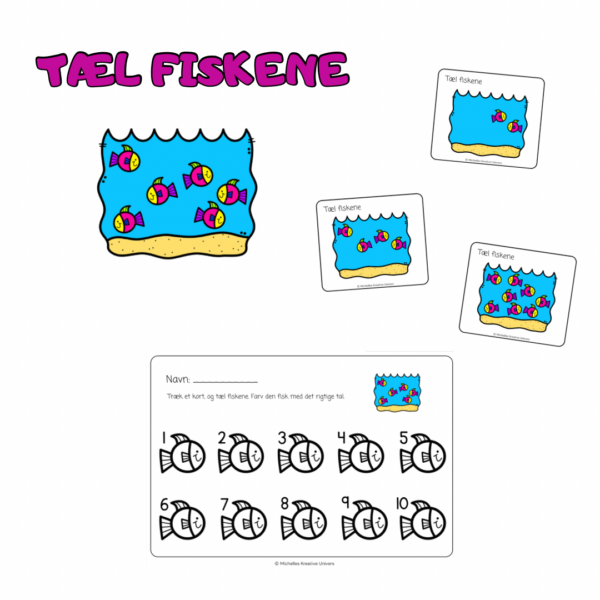 Tæl fiskene