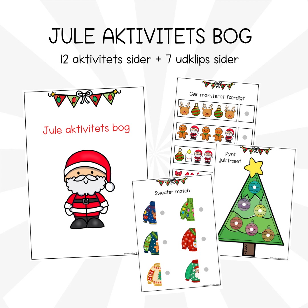 Jule aktivitetsbog
