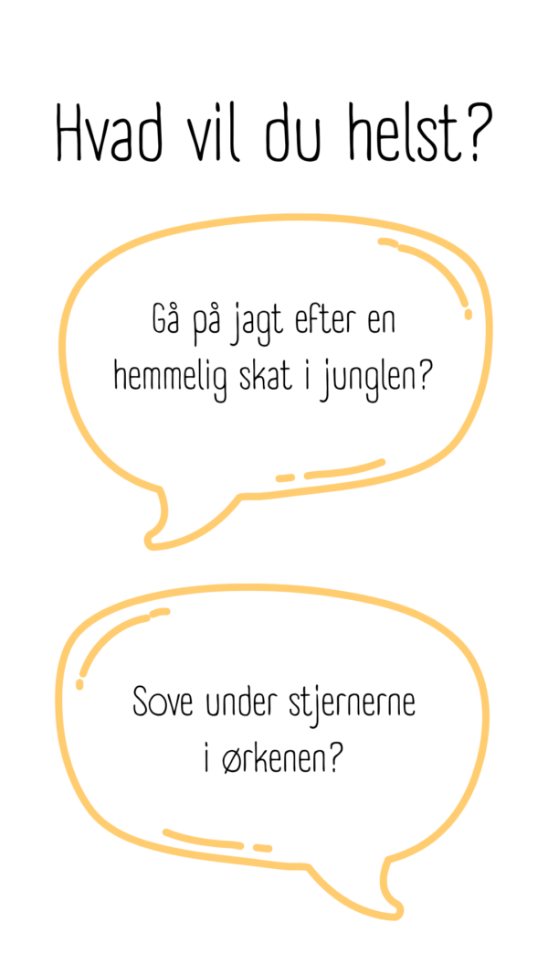 Hvad vil du helst? Refleksionsøvelser børn +8år - Image 2