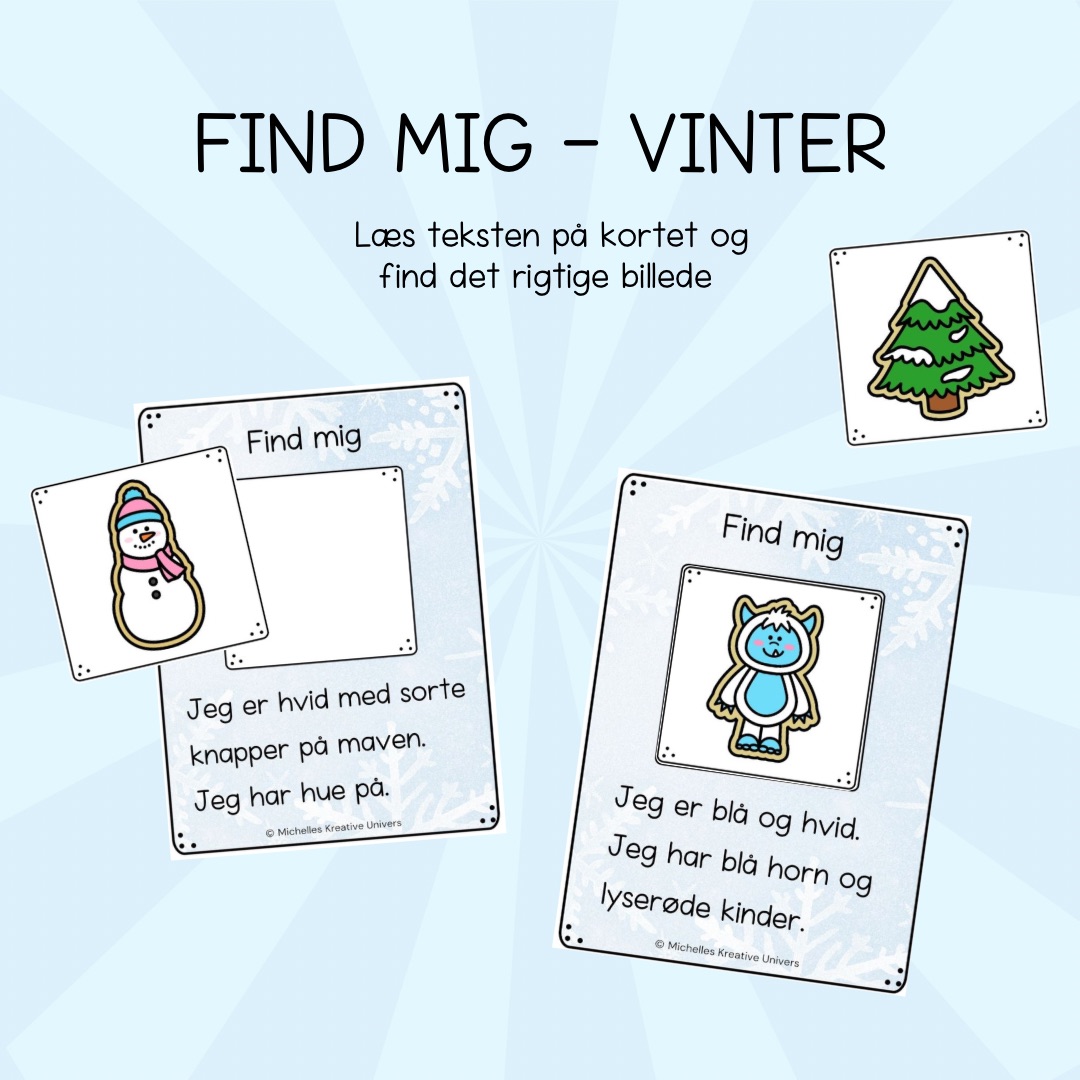 Find mig: Vinter småkager