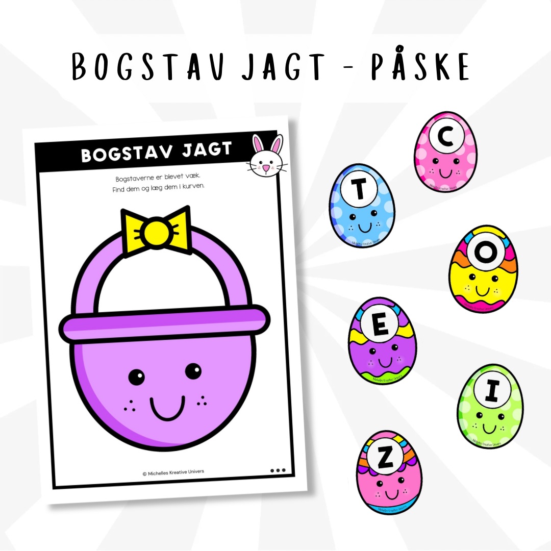 Bogstavjagt: Påske