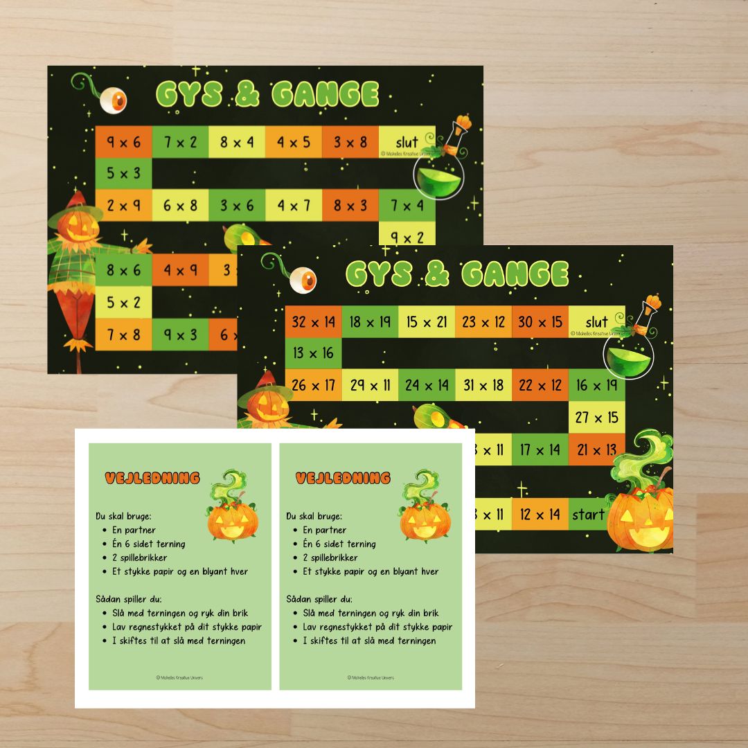Halloween spil: Gys og gange - Billede 2