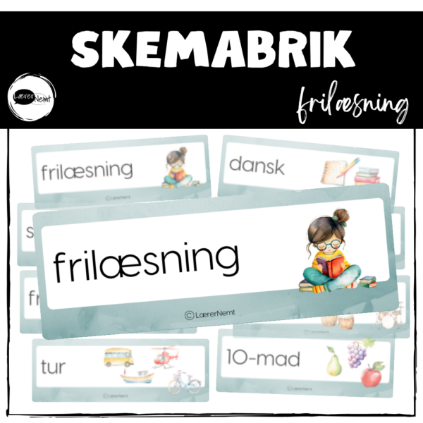 Skemabrik: Frilæsning