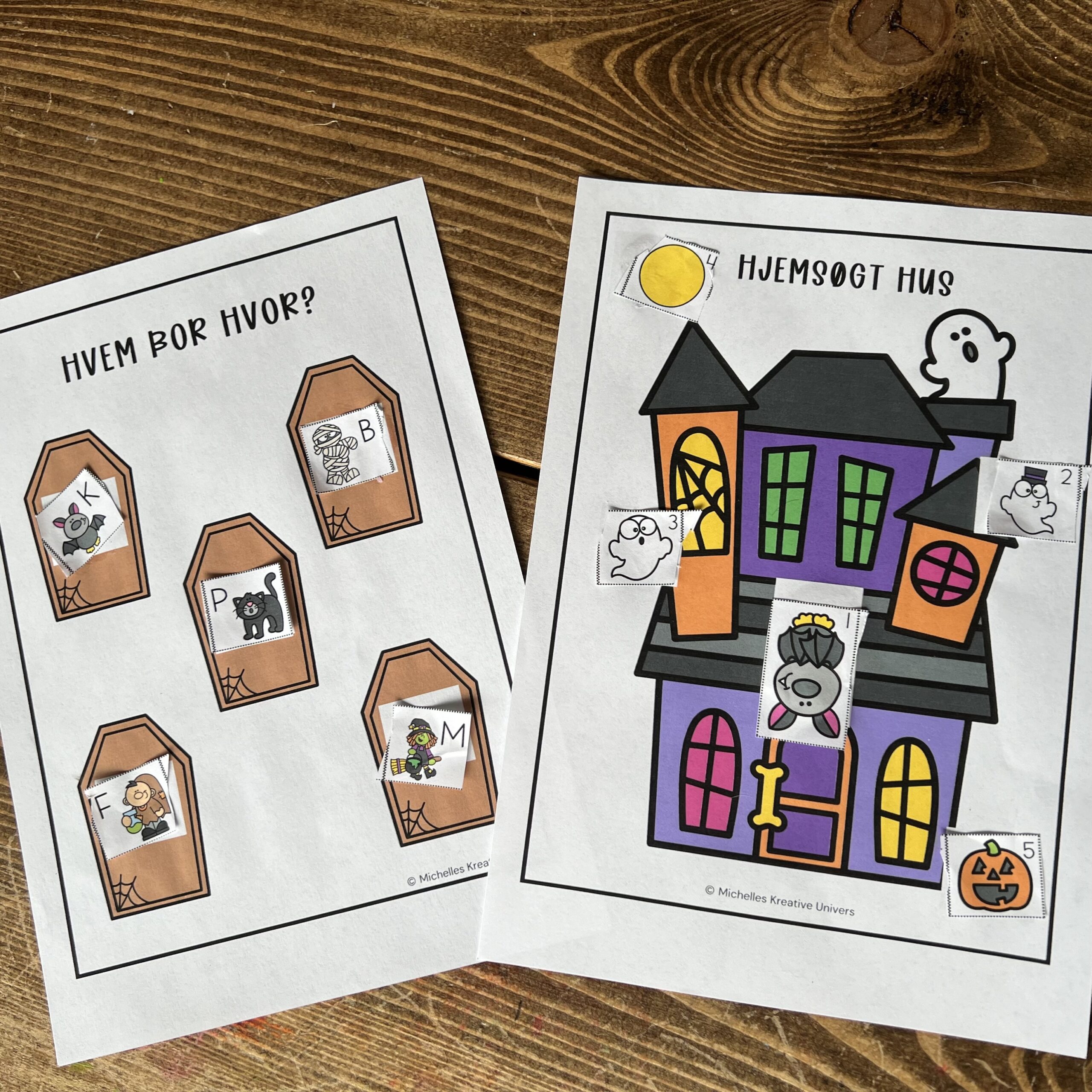 Mini aktivitets pakke: Halloween - Billede 7