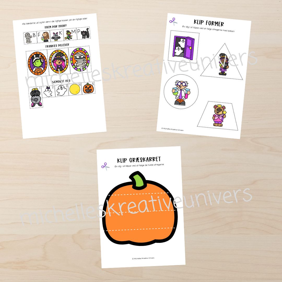 Mini aktivitets pakke: Halloween - Billede 3