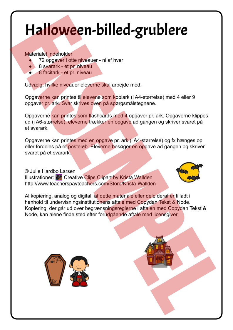 HALLOWEEN Billed-grublere - Billede 2