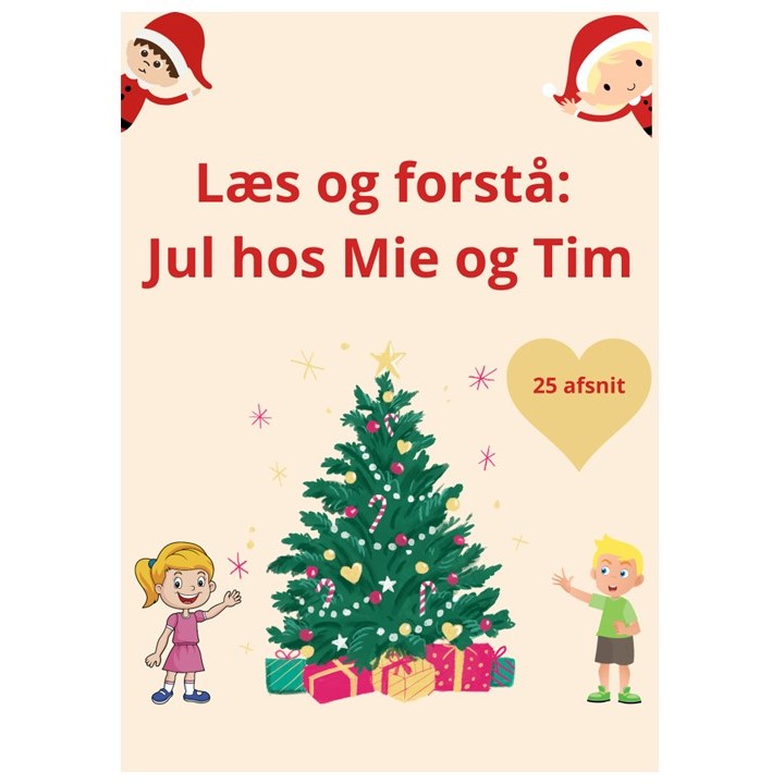 Julekalender 2024 – opgaver til skoledagene i december