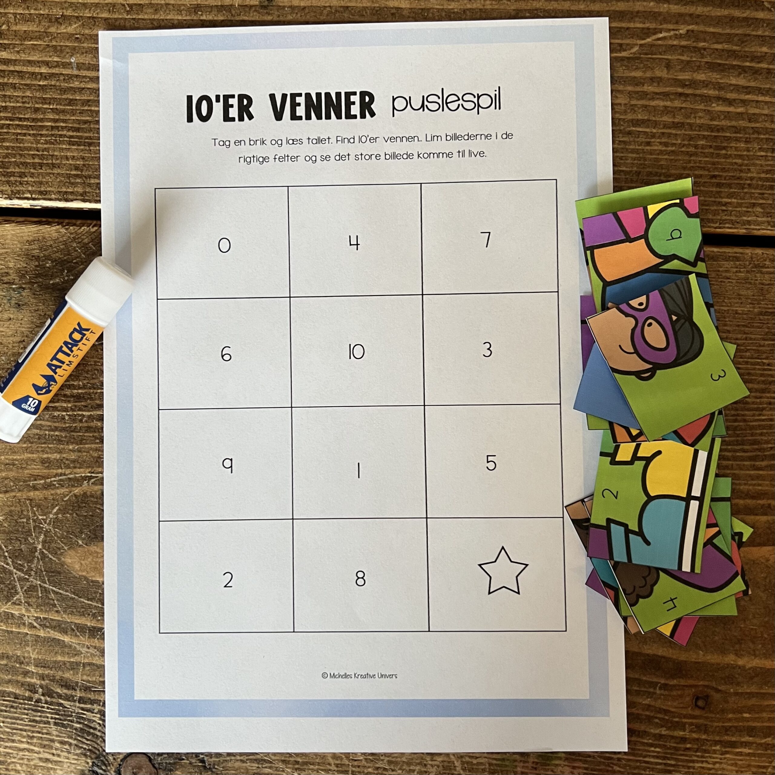 Super seje 10’er venner: Samlet pakke - Billede 8
