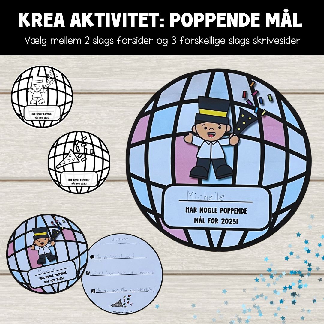 Krea aktivitet: Poppende mål 2026
