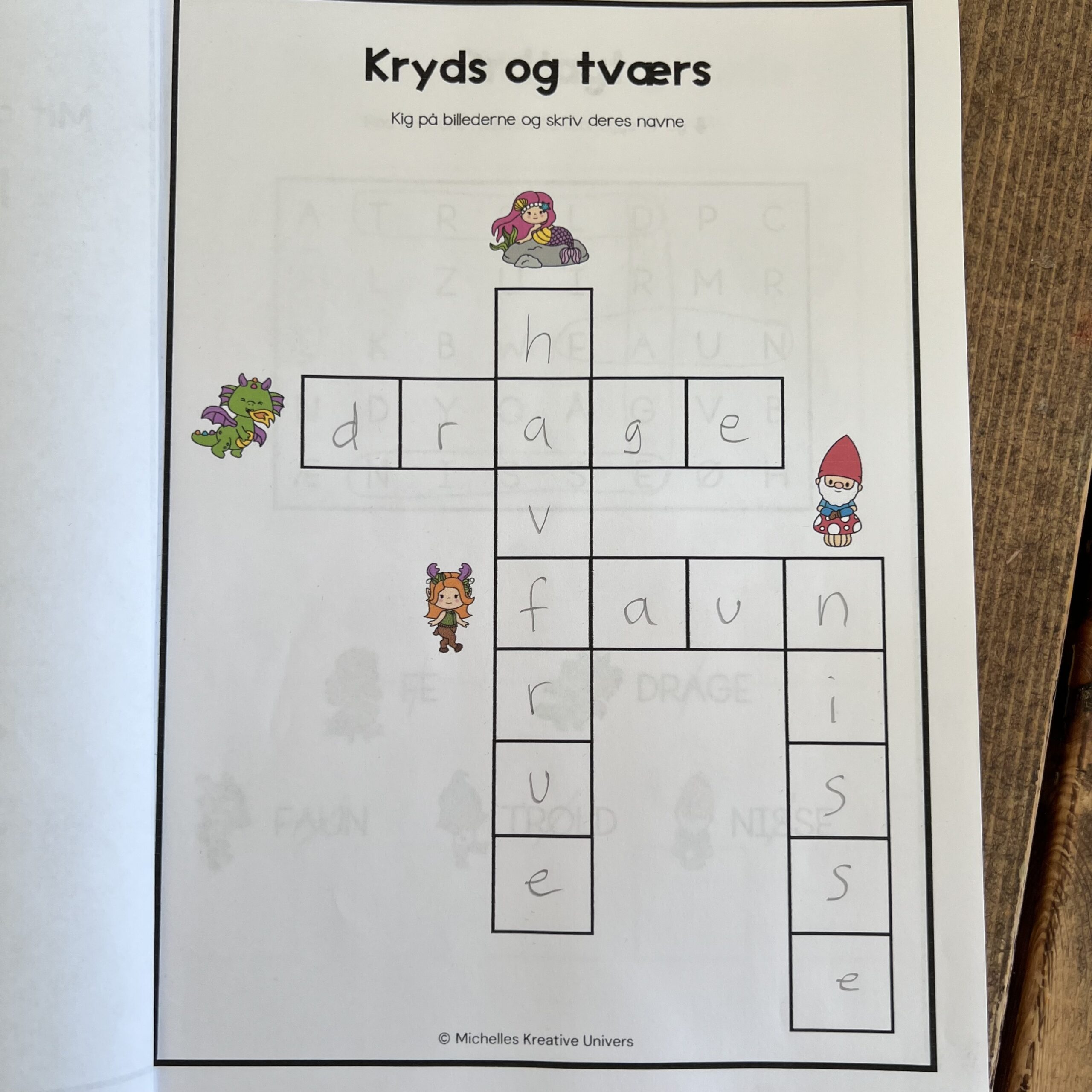 Magiske væsener opgavehæfte - Billede 2