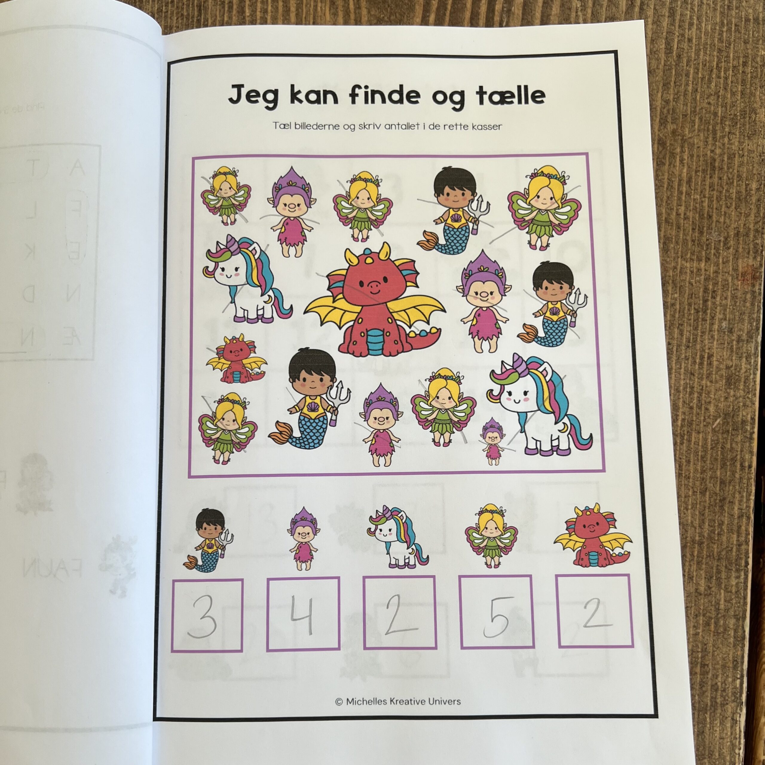 Magiske væsener opgavehæfte - Billede 4