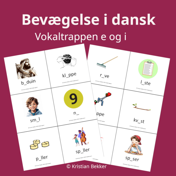 Bevægelse i dansk med vokaltrappen e og i - Image 2