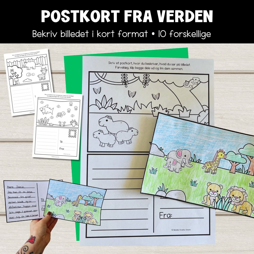Postkort fra verden