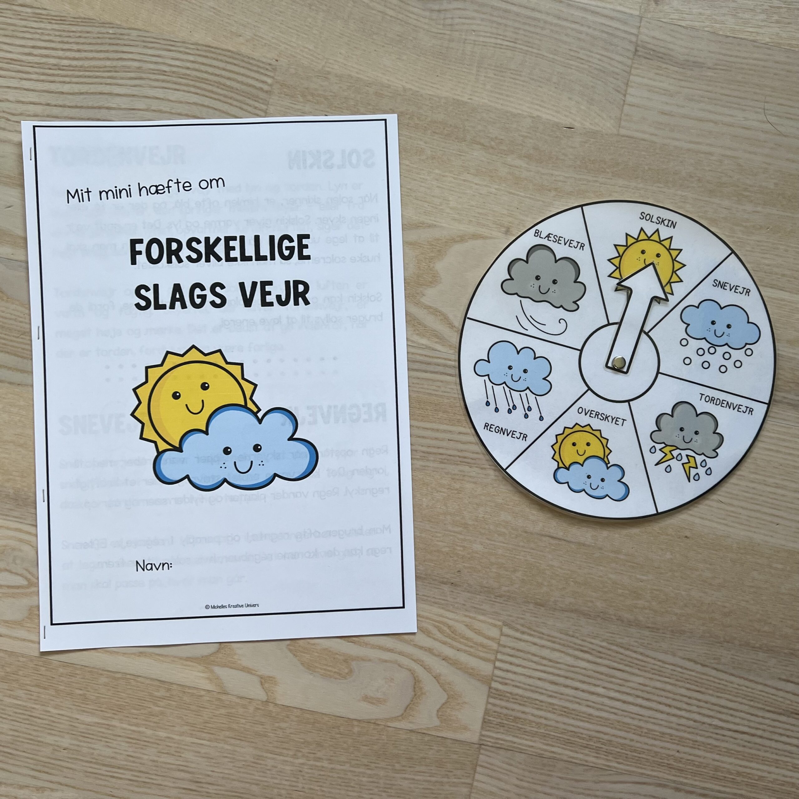 Vejrhæfte og vejrhjul - Billede 5