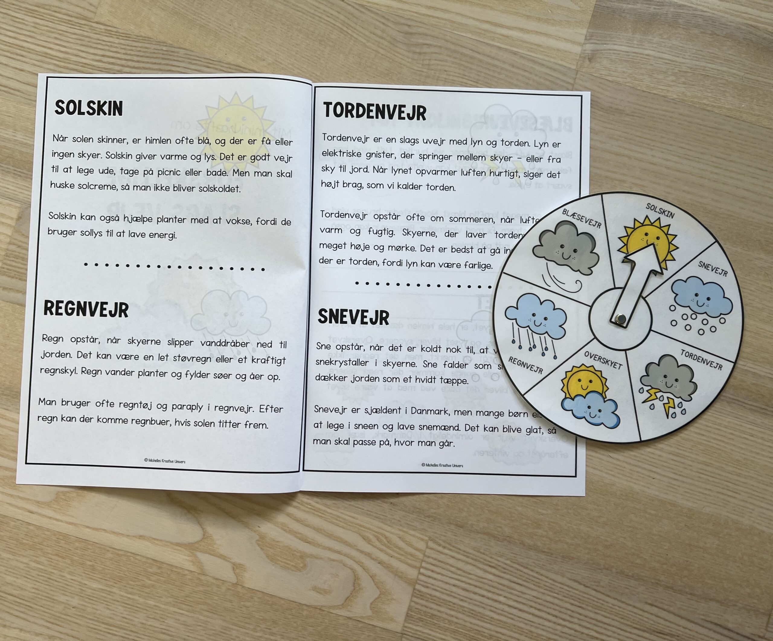 Vejrhæfte og vejrhjul - Billede 6
