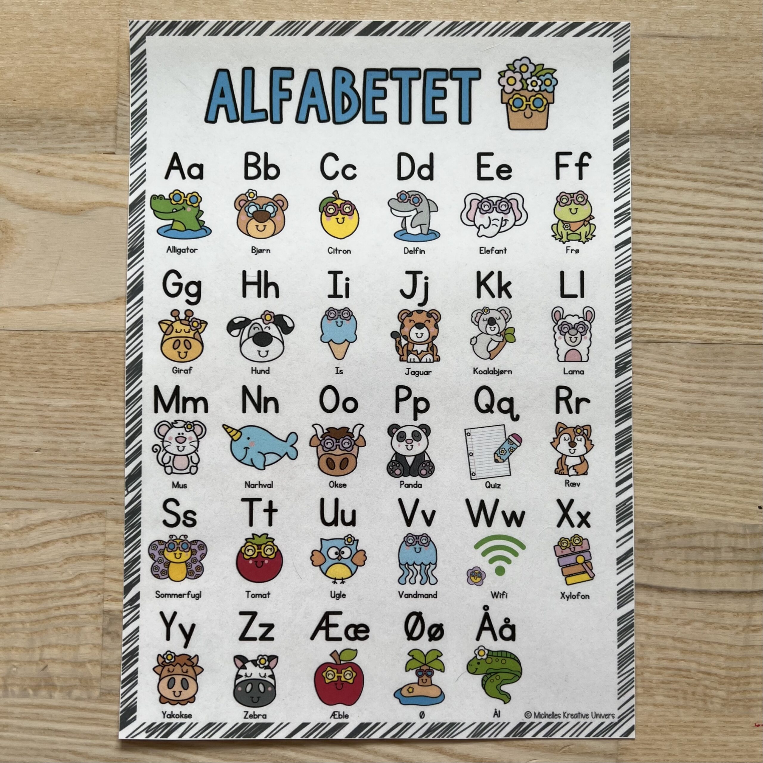Retro alfabet-pakke - Billede 13