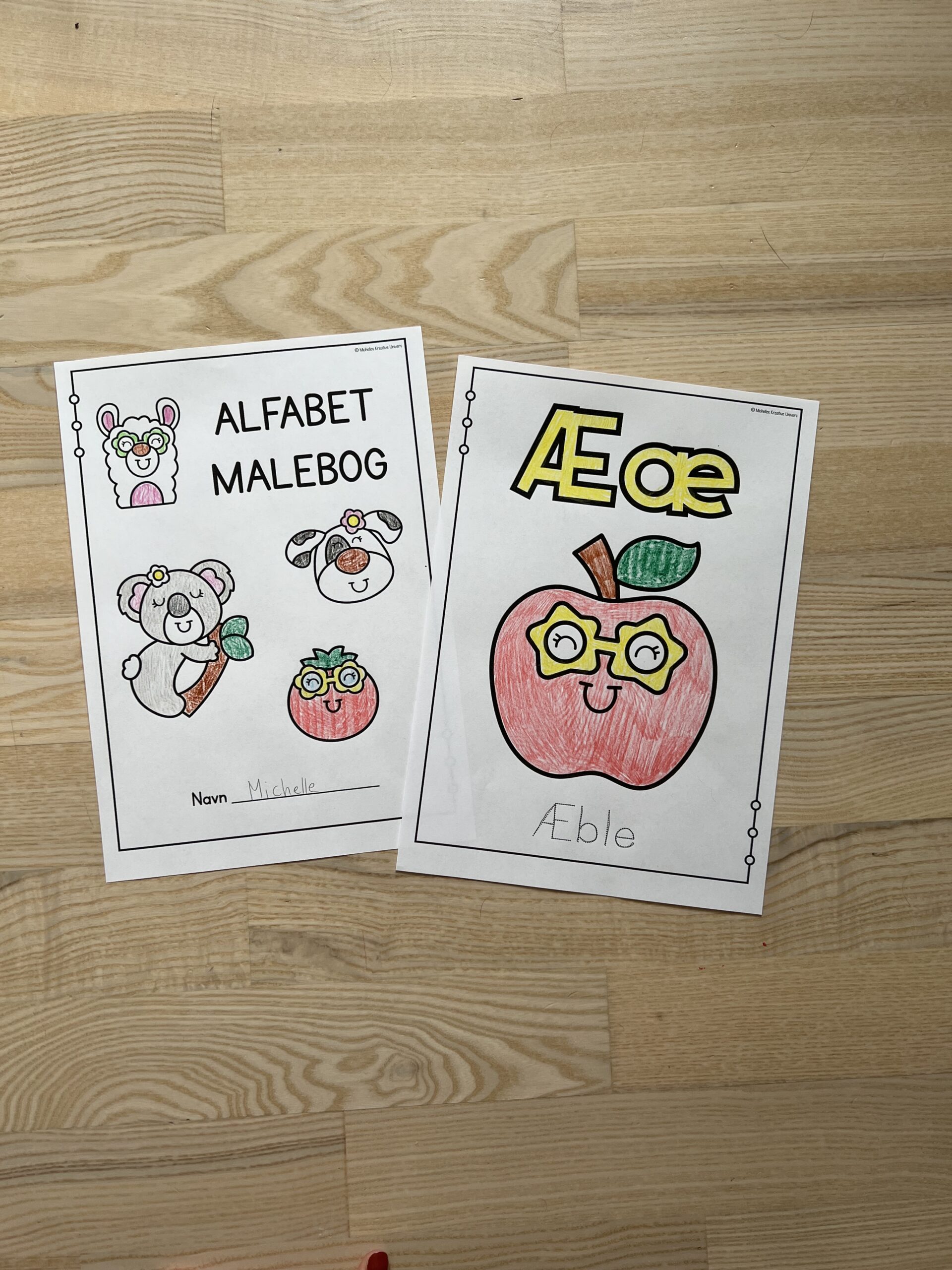Retro alfabet-pakke - Billede 10