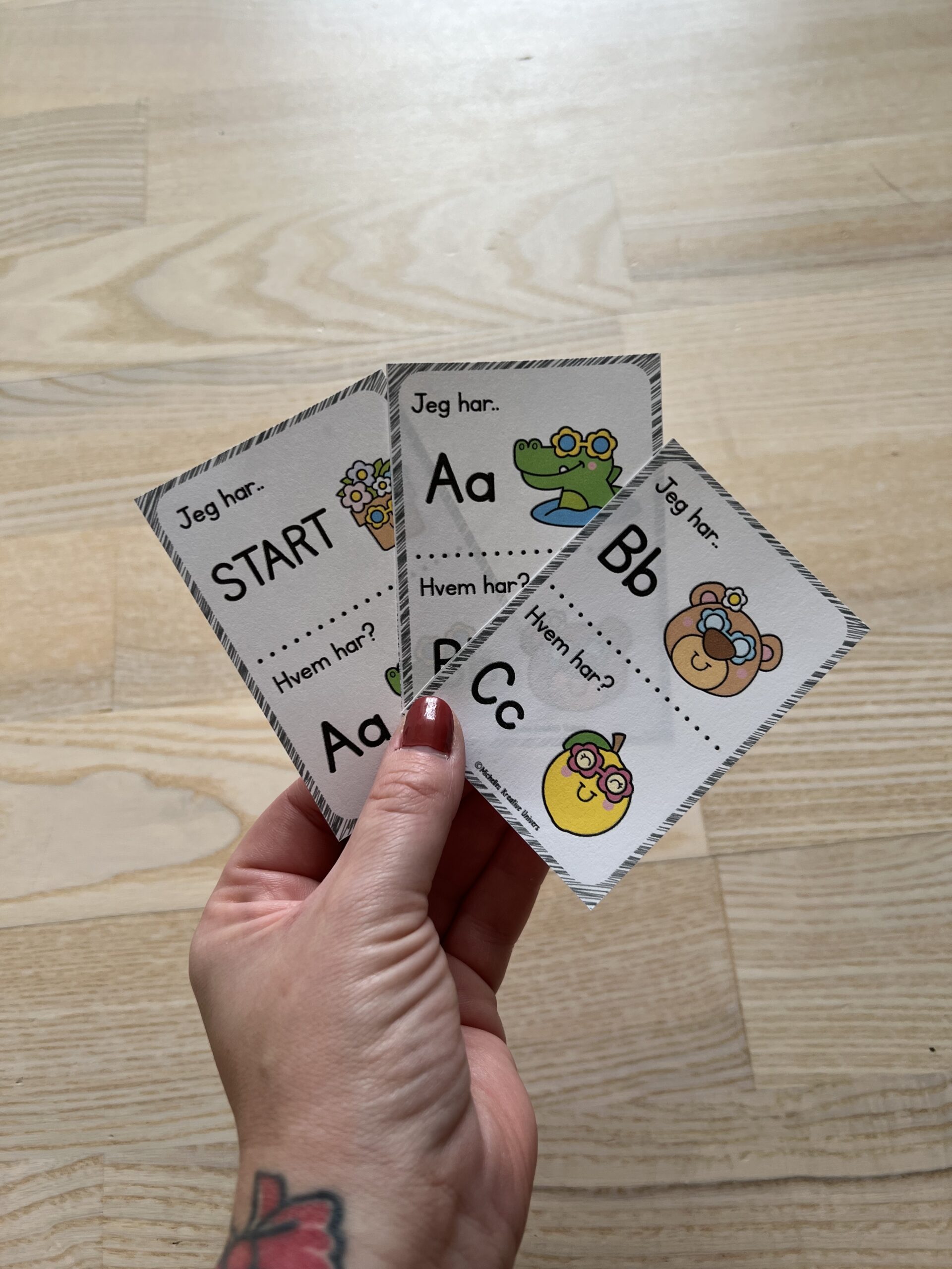 Jeg har, hvem har? Retro alfabet - Billede 3