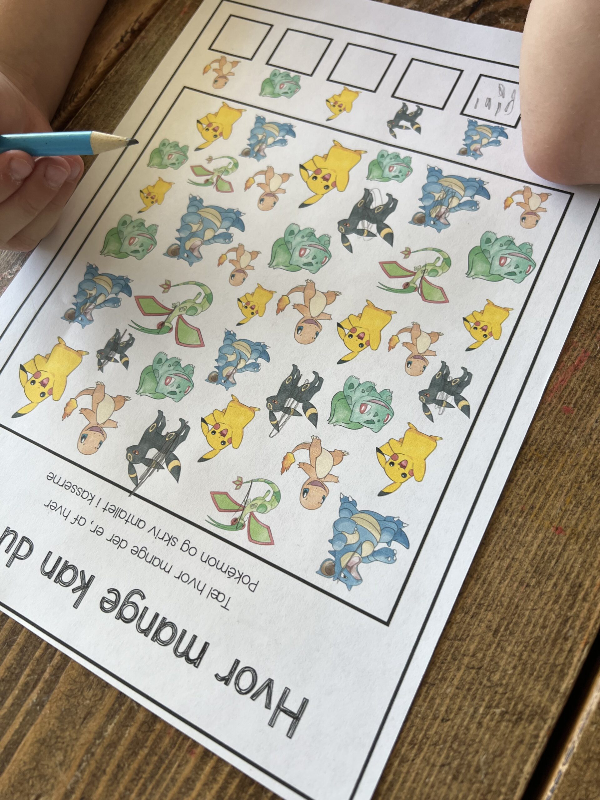 Pokémon opgavehæfte - Billede 5