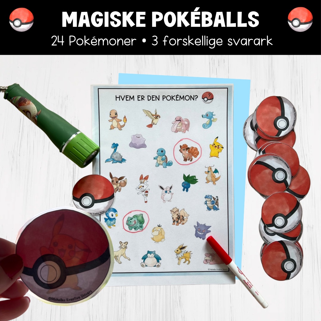 Klik og se: Magiske Pokéballs