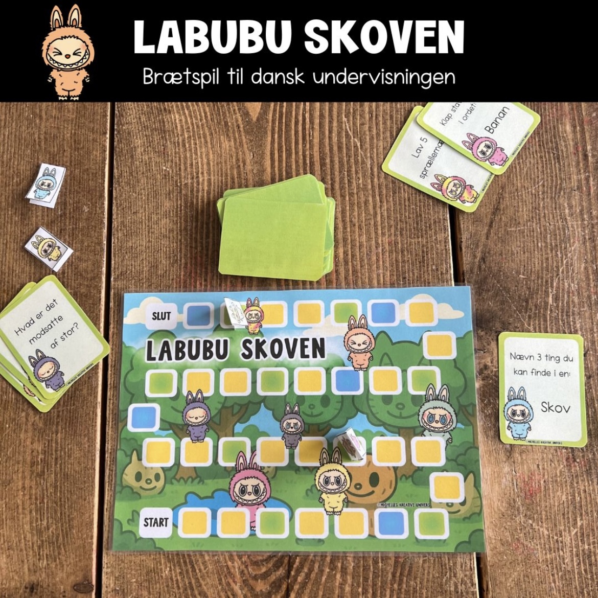 Labubu skoven brætspil