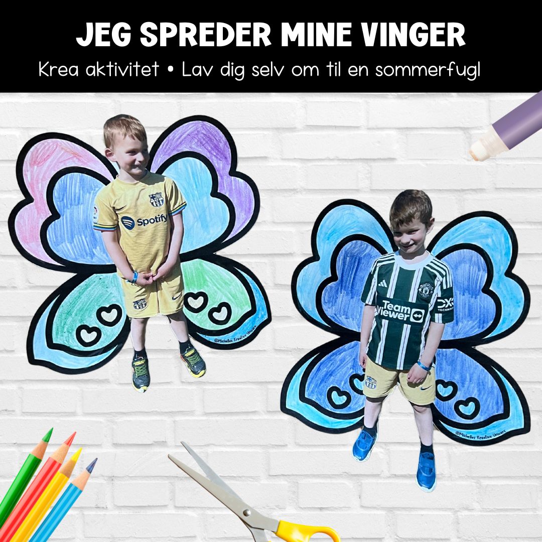 Krea aktivitet: Jeg spreder mine vinger