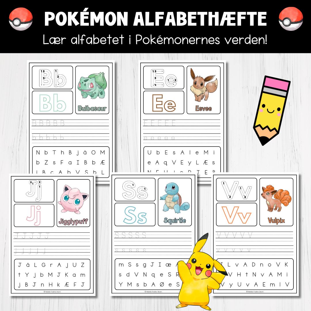 Pokémon Alfabethæfte