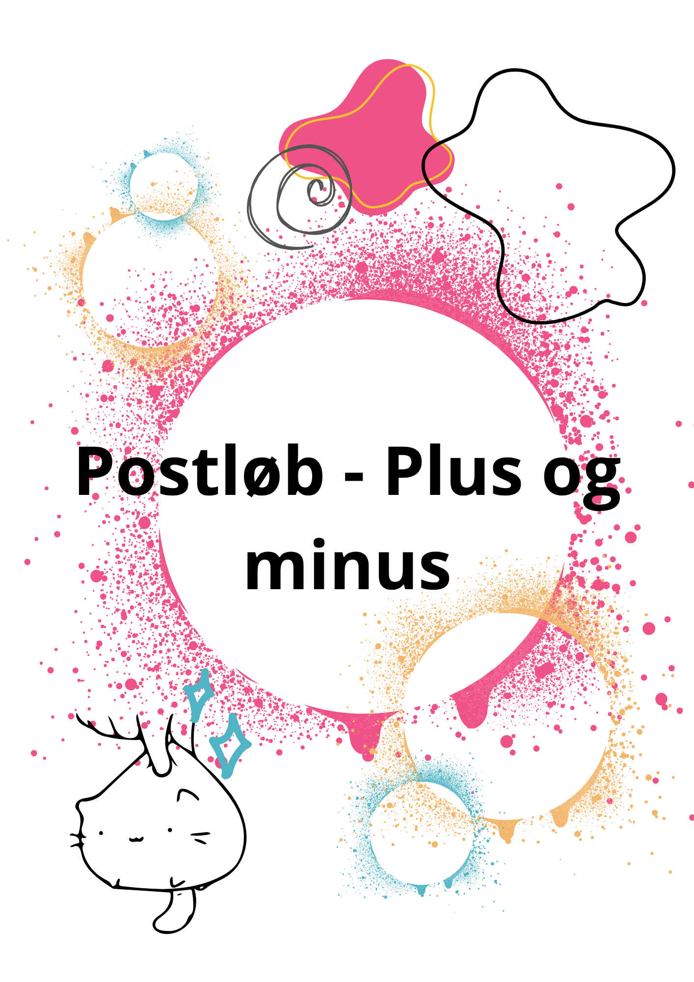 Postløb - med plus og minus