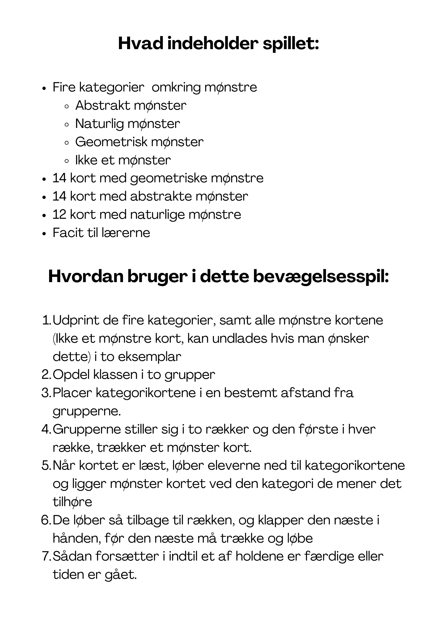 Bevægelse og mønstre - Billede 3