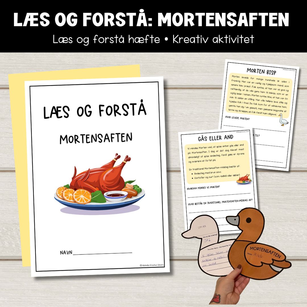 Læs og forstå: Mortensaften