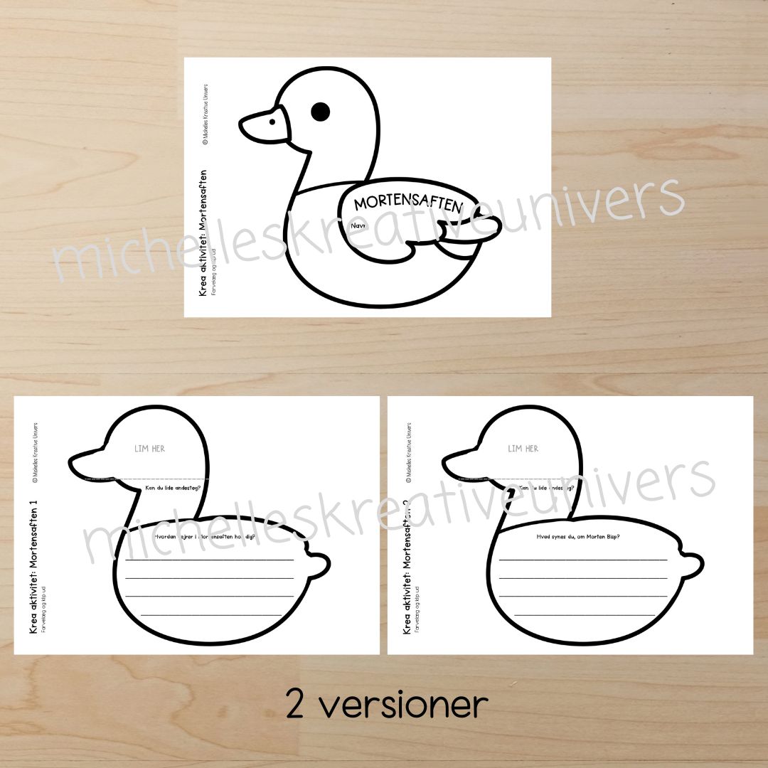 Læs og forstå: Mortensaften - Billede 3