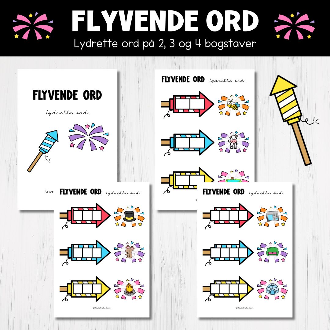 Flyvende lydrette ord