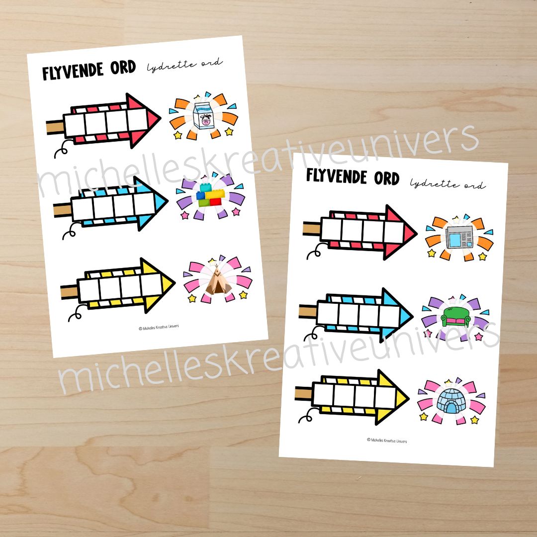 Flyvende lydrette ord - Billede 4